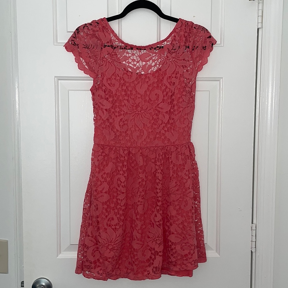 Pink Lace dress